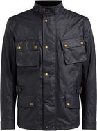 Belstaff Crosby wax fekete  motoros kabt