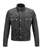 Belstaff Brooklands 2.0 fekete motoros  dzseki