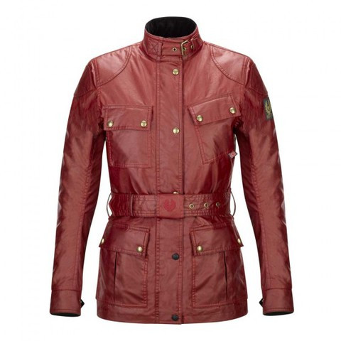 Belstaff Classic Tourist Trophy motoros kabát (piros)