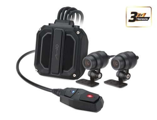 MIO MiVue M820WD motoros menetrögzítő kamerarendszer, dupla kamerával