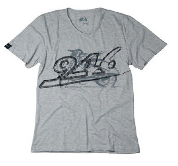 Vespa 946 T-shirt, férfi  póló szürke