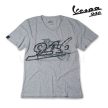 Vespa 946 T-shirt, férfi  póló szürke