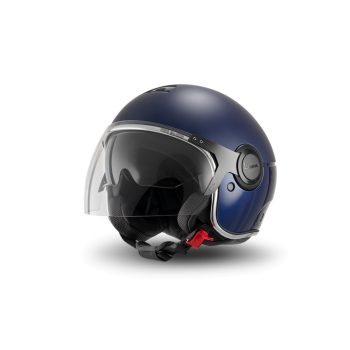   Vespa Argentario double blu DY/DK nyitott bukósisak napszemüveggel