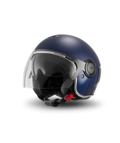 Vespa Argentario double blu DY/DK nyitott bukósisak napszemüveggel