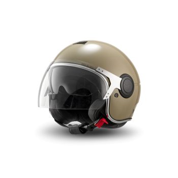   Vespa Argentario beige Q01 nyitott bukósisak napszemüveggel