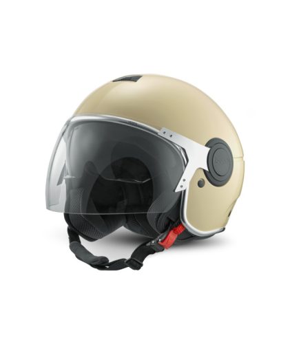 Vespa Argentario beige Q9 nyitott bukósisak napszemüveggel