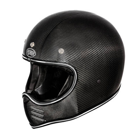 Premier MX Carbon zárt retro bukósisak
