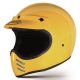 Premier MX U 12 Yellow zárt retro bukósisak