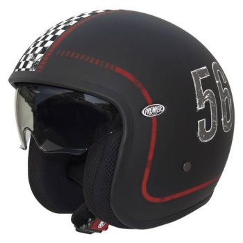 Premier Jet Vintage FL9 BM nyitott bukósisak