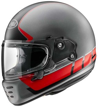 Arai CONCEPT-X Speedblock piros/szürke zárt bukósisak