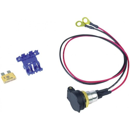 Beépíthető szivargyújtó aljzat, záró fedéllel max. 5A BAAS SD14