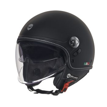 Helmo EOS matt fekete nyitott bukósisak 22.06