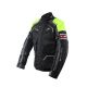Jollisport X-Road Adventure 3 rétegű motoros túrakabát (fekete, UV sárga)