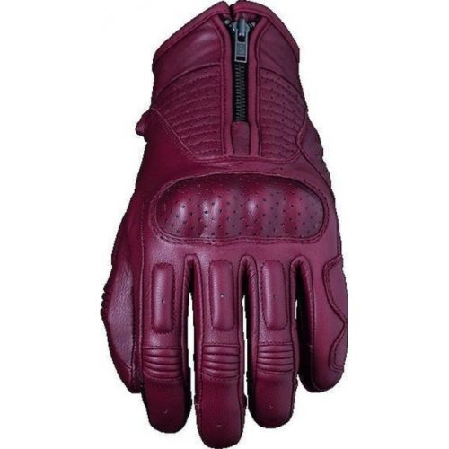 Five Kansas Woman Burgundy női motoros kesztyű