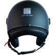MotoCubo Fly Evo nyitott retro bukósisak napszemüveggel