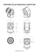 Quadlock knuckle adaptor