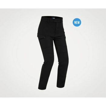 PMJ Sidney black (strech cordura) női motoros farmer