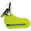 Tárcsafékzár 10mm (Z05 T.J.Marvin) UV sárga