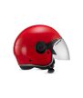 Vespa Argentario rosso R7 nyitott bukósisak napszemüveggel 