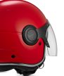 Vespa Argentario rosso R7 nyitott bukósisak napszemüveggel 